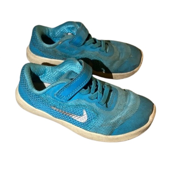 NIKE REVOLUTION 3 Blue shoes sneakers Turquoise - Picture 4 of 6